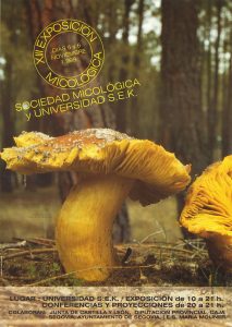 Sociedad Micológica Segoviana,exposiciones, 1999 tricholoma
